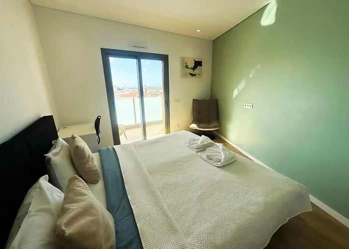 דירה Blue Horizon Rooftop *