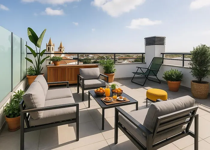 Blue Horizon Rooftop Apartmán