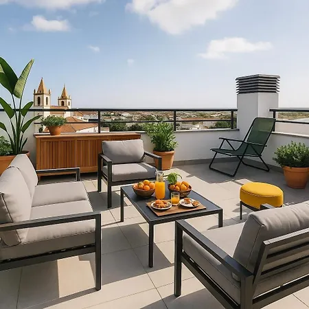 Blue Horizon Rooftop Apartman